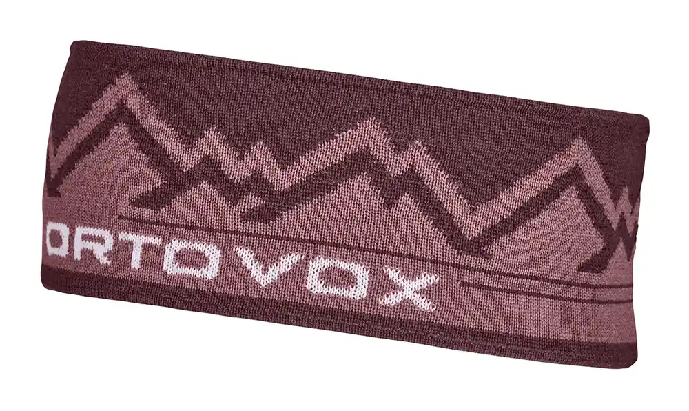 Ortovox Peak Headband UNI vínová Koupit Online