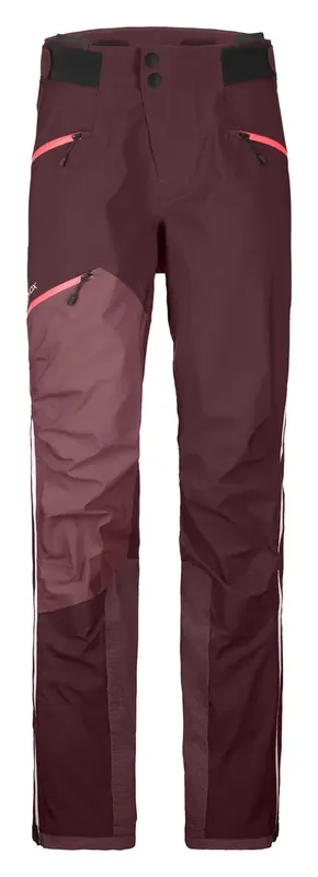 Akční Nabídka Ortovox Westalpen 3L Pants W XS vínová