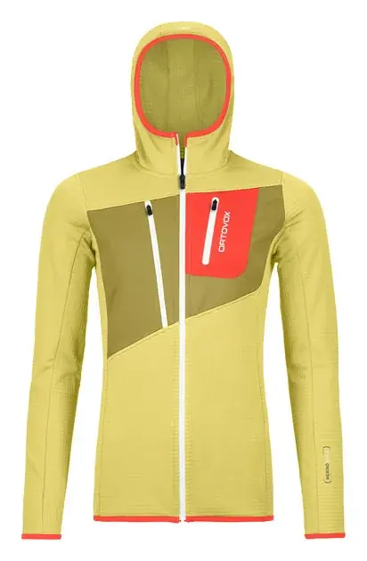 Akční Cena Ortovox Fleece Grid Hoody W M zelená