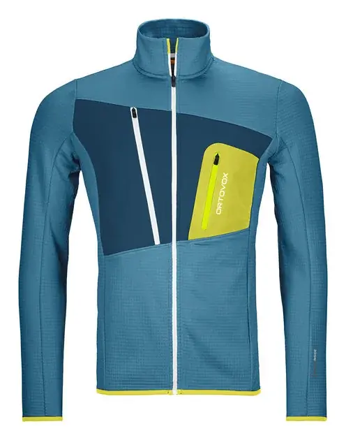 Ortovox Fleece Grid Jacket M XL modrá Nejlepší Cena