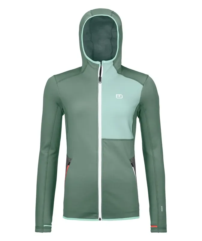 Ortovox Fleece Hoody W XS šedá Sleva