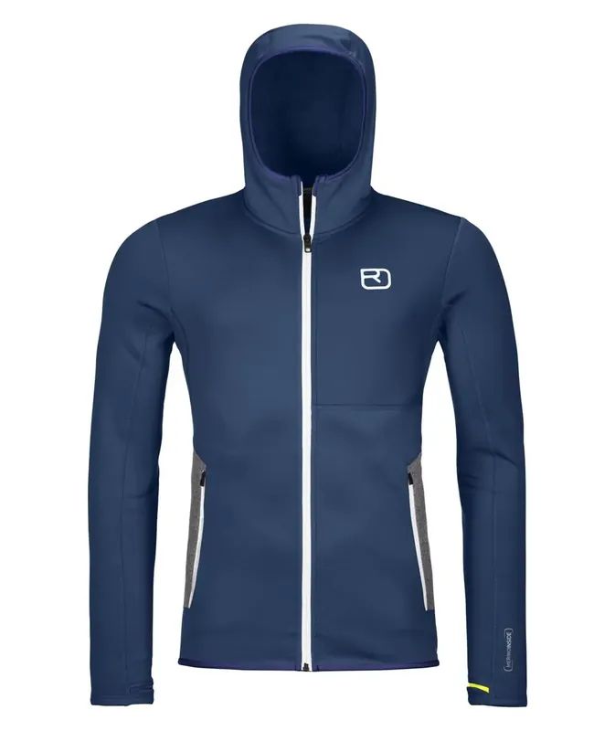 Ortovox Fleece Hoody M L tmavě modrá Objednat Nyní