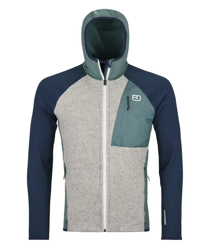 Ortovox Fleece Gp Classic Knit Hoody M S šedá Horká Nabídka