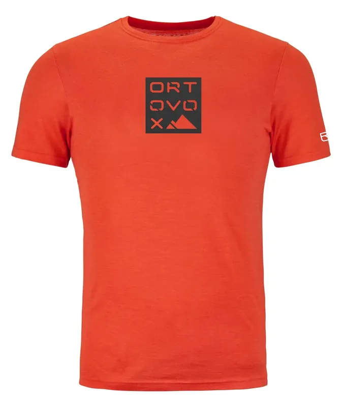 Ortovox 185 Merino Square TS M M oranžová/červená Ihned K Objednání