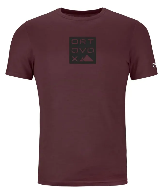 Sezónní Sleva Ortovox 185 Merino Square TS M M vínová