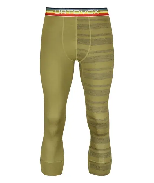 Ortovox 185 Rock‘n‘wool Short Pants M L zelená/žlutá Pouze Dnes