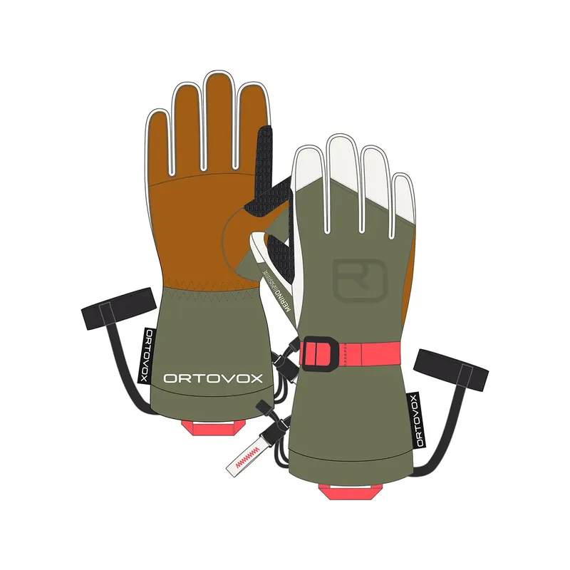 Ortovox Merino Freeride Glove W XS zelená Ihned K Objednání