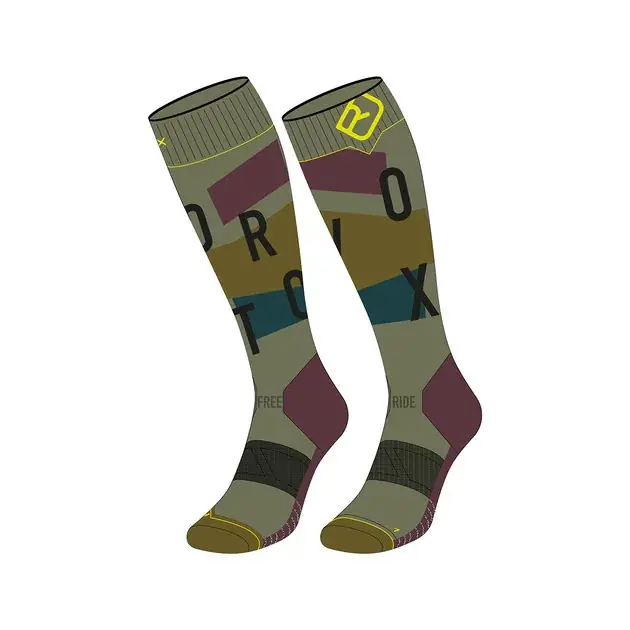 Ortovox Freeride Long Socks Cozy M 42-44 zelená Nejlepší Cena
