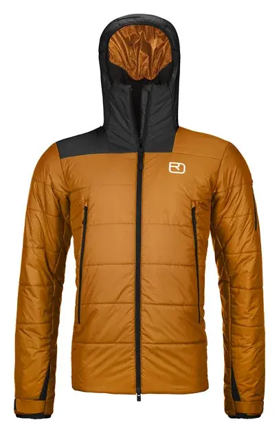Sezónní Sleva Ortovox Swisswool Zinal Jacket M M oranžová