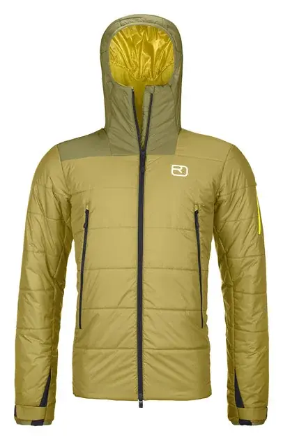 Nízká Cena Ortovox Swisswool Zinal Jacket M XXL zelená/žlutá