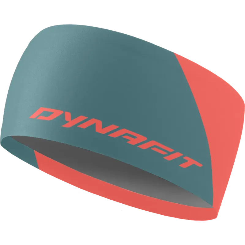 Ověřený Dynafit Performance Dry Headband UNI tyrkysová/korálová