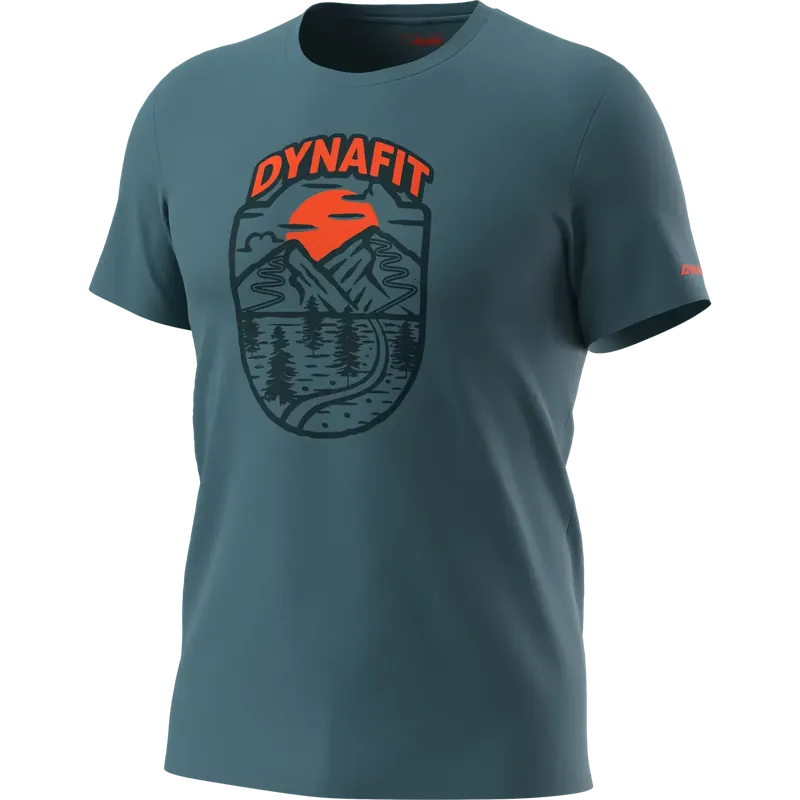 Víkendová Akce Dynafit Graphic Cotton T-Shirt Men 52/XL tmavě modrá