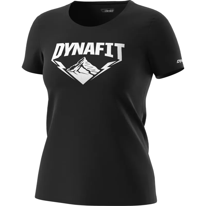 Dynafit Graphic Cotton T-Shirt Women 46/40 černá Jen Po Omezenou Doba