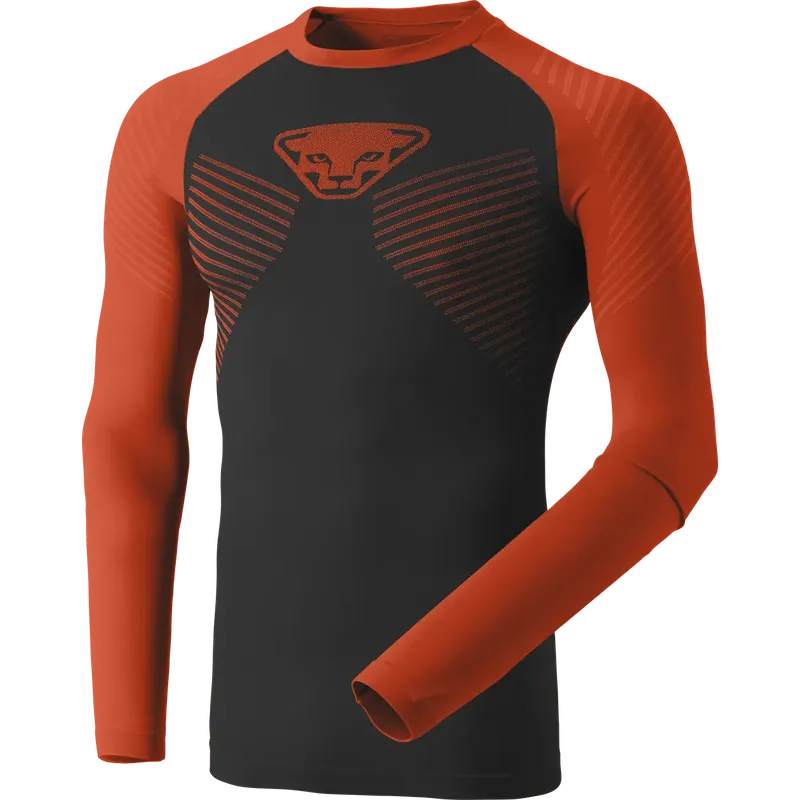Akční Cena Dynafit Speed Dryarn® Long Sleeve Shirt Men XXL černá/oranžová