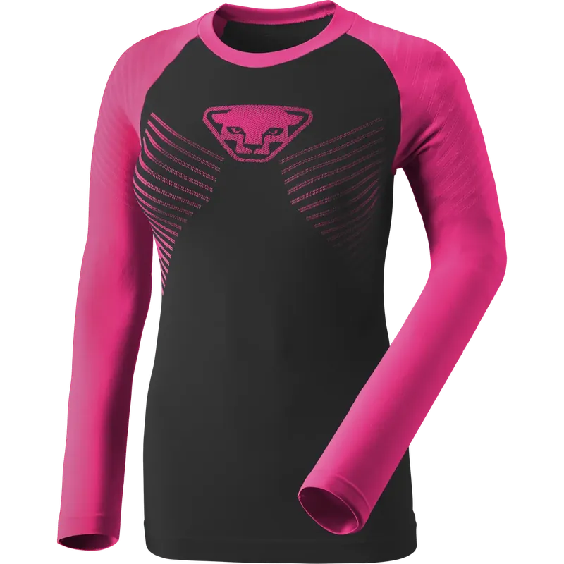 Dynafit Speed Dryarn® Long Sleeve Shirt Women 44/38 černá/růžová Sleva