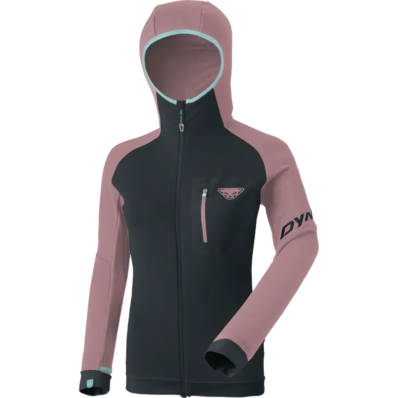 Omezená Nabídka Dynafit Radical Polartec® Hooded Jacket Women 42/36 černá/růžová