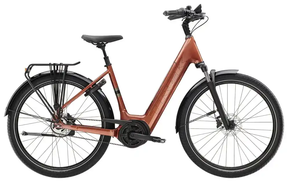 Trek District+ 4 Lowstep L oranžová Nakupujte Hned
