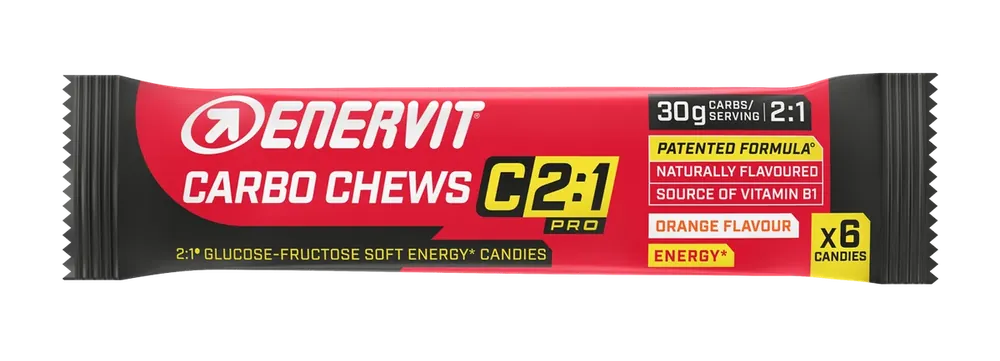 Enervit Carbo Chews C2 1 pomeranč 34 g Nejlepší Cena
