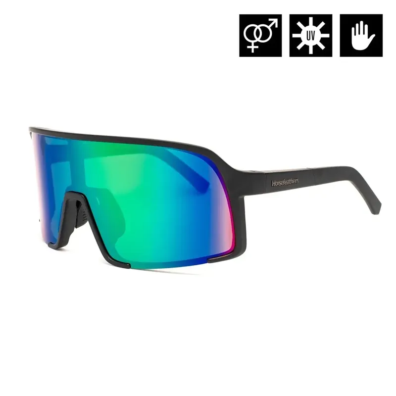 Expresní Doručení Horsefeathers Magnum Sunglasses UNI černá/zelená