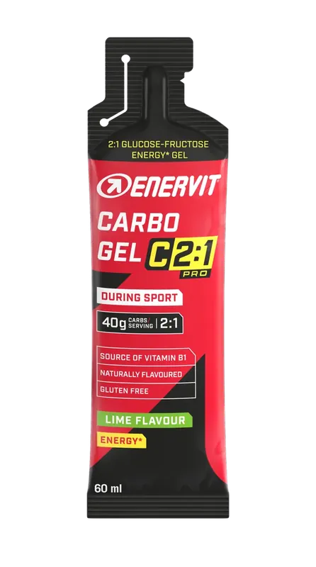 Enervit Carbo Gel C2 1 - limetka 60 ml Cenový Hit