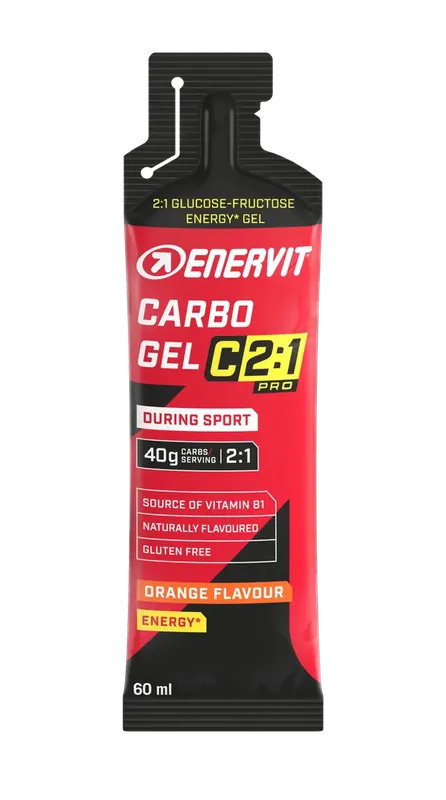 Enervit Carbo Gel C2 1 - pomeranč 60 ml Speciální Cena