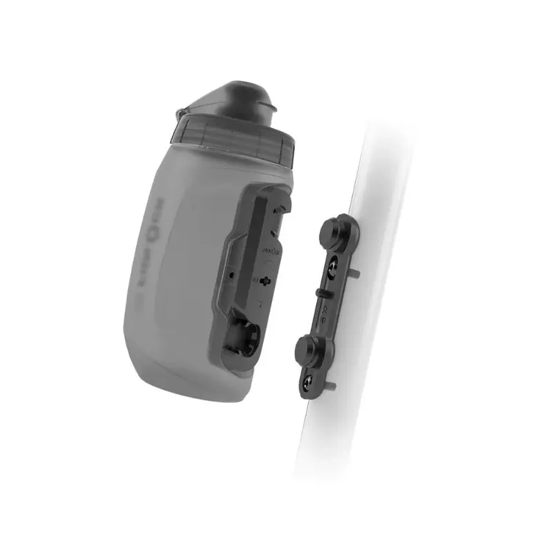 Víkendová Akce Fidlock Twist Set Láhev Tmavá 450ml - Základna Na Rám 450 ml šedá