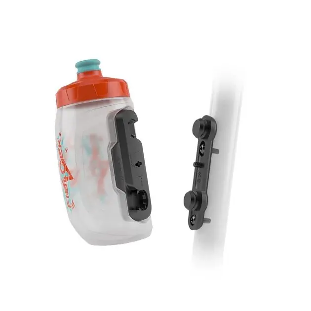 Fidlock Twist Set Láhev Dětská 450ml - Základna Na Rám 450 ml šedá/červená Finální Výprodej