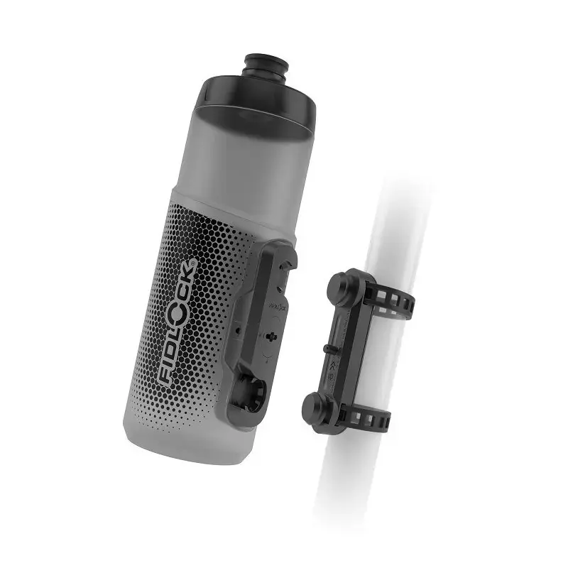 Horká Nabídka Fidlock Twist Set Láhev Tmavá 600ml - Univerzální Základna 600 ml šedá