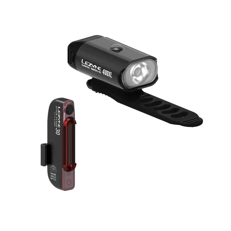 Tovární Cena Lezyne MINI DRIVE 400 / STICK PAIR černá