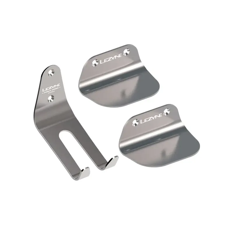 Víkendová Akce Lezyne STAINLESS PEDAL HOOK stříbrná