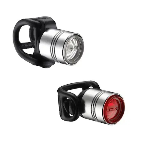 Lezyne LED FEMTO DRIVE PAIR černá/stříbrná Rychlé Dodání