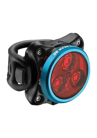 Lezyne ZECTO DRIVE REAR LIGHT modrá/černá Akční Cena