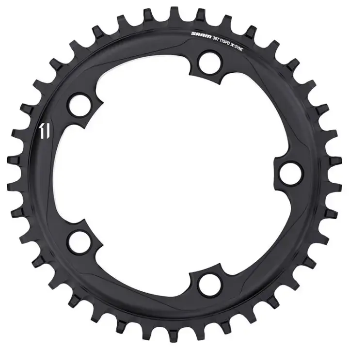 Autentický Převodník SRAM CRING X-SYNC 11S 38T 110 AL6 BLK