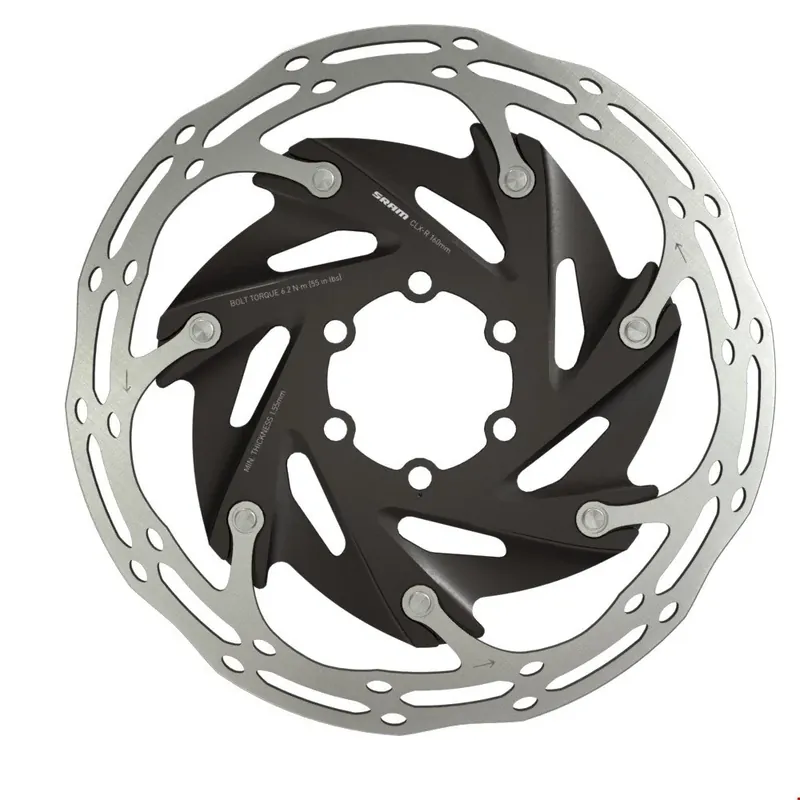 Brzdový kotouč SRAM ROTOR CNTRLN XR 2P 160MM BLK ST ROUNDED Oblíbený