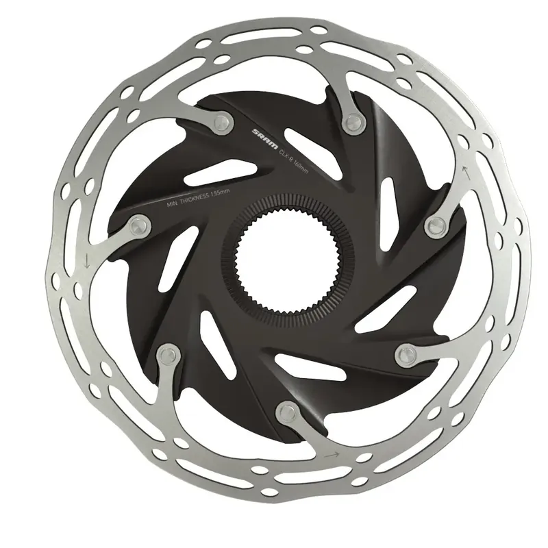 Cenový Hit Brzdový kotouč SRAM ROTOR CNTRLN XR 2P CL 160MM BLK ROUNDED