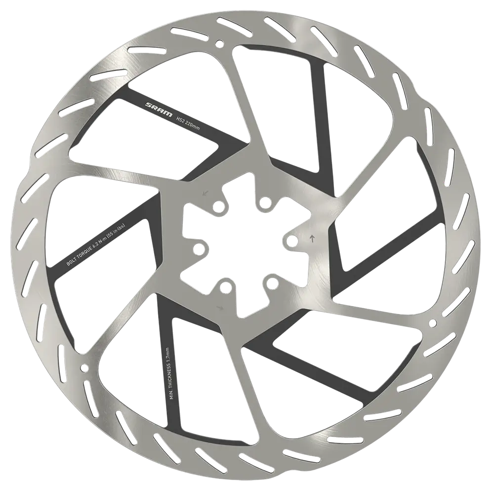 Nejprodávanější Brzdový kotouč SRAM AM DB ROTOR/BOLTS HS2 220 ROUNDED