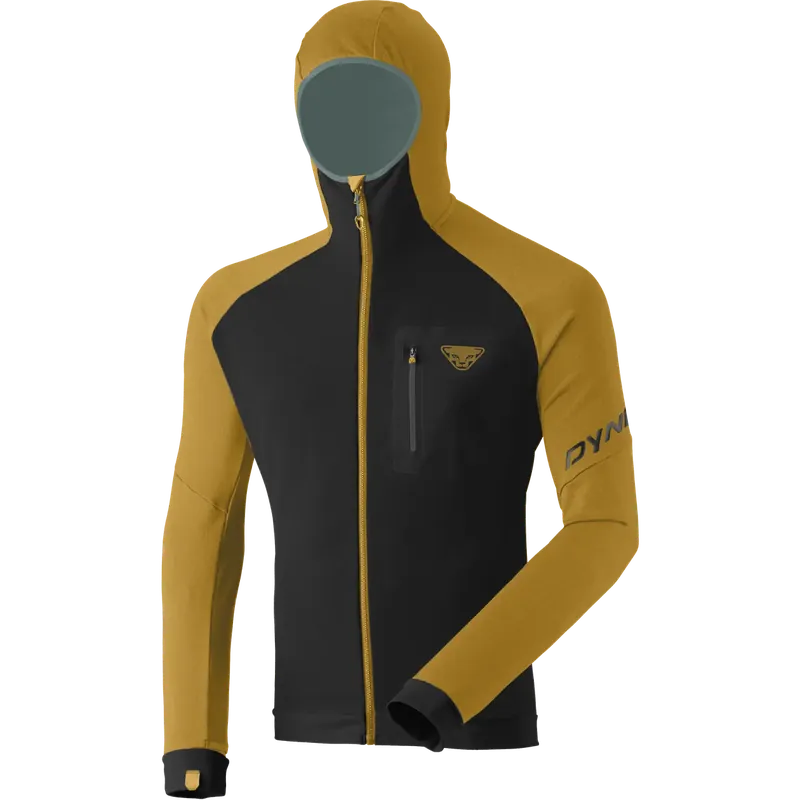 Dynafit Radical Polartec® Hooded Jacket 46/S žlutá/černá Akční Cena