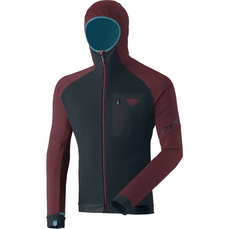 Tovární Cena Dynafit Radical Polartec® Hooded Jacket 48/M bordó/černá