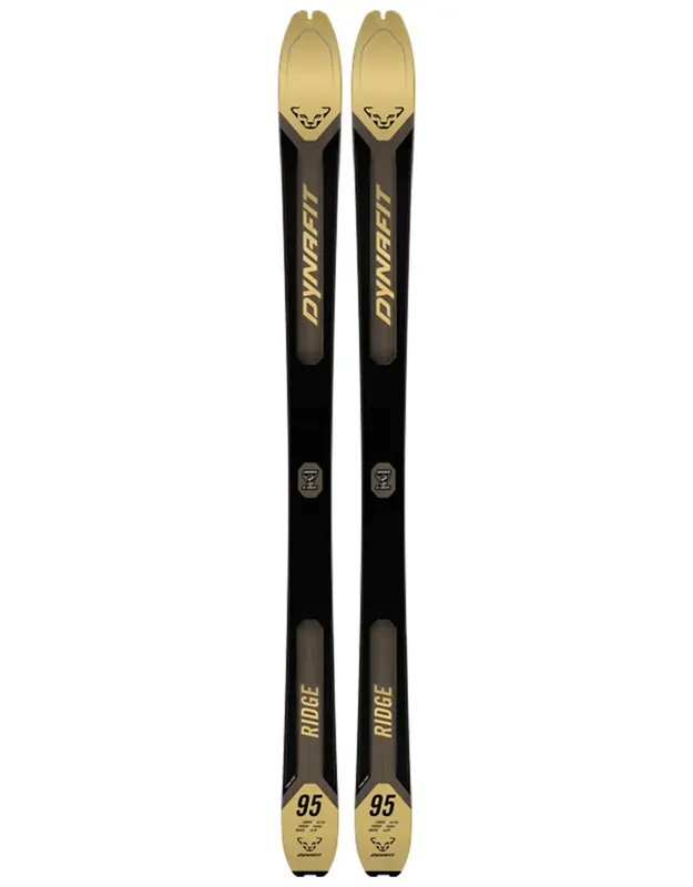 Hit Sezóny Dynafit Ridge 95 Ski Set 184 zlatá/černá