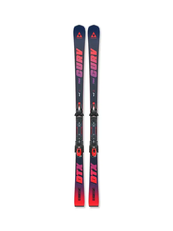 Vysoce Kvalitní Fischer THE CURV DTX MT + RSX Z12 PR 2024/25 171 černá/červená