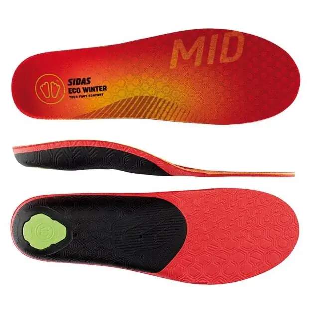 Novinka Sidas 3Feet Eco Winter Mid L červená