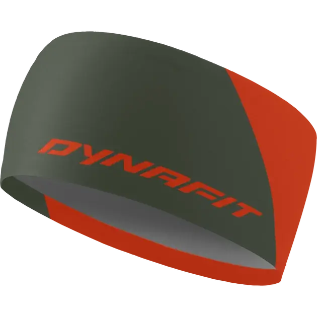 Dynafit Performance Dry Headband UNI zelená/oranžová Hit Sezóny