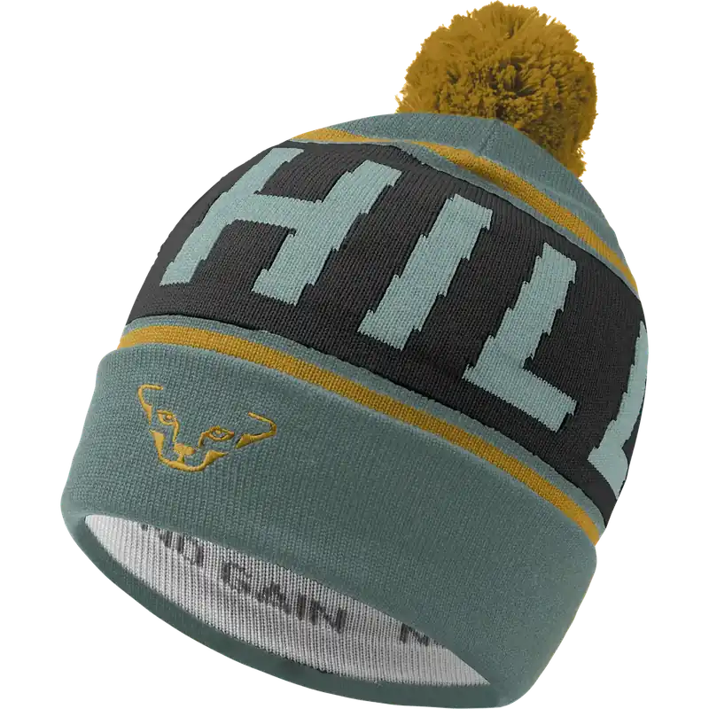 Dynafit SKIUPHILL BEANIE UNI zelená/žlutá Levný