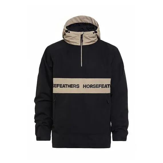 Horsefeathers GORDIE jacket M černá/hnědá Kup Teď
