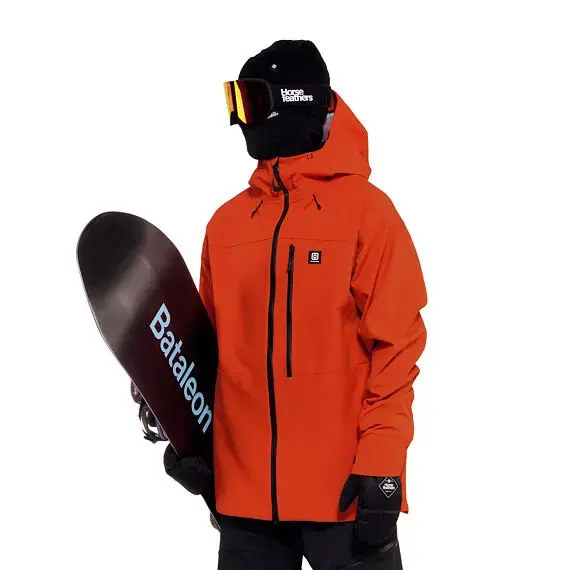 Horsefeathers TERRA jacket M červená Omezená Nabídka