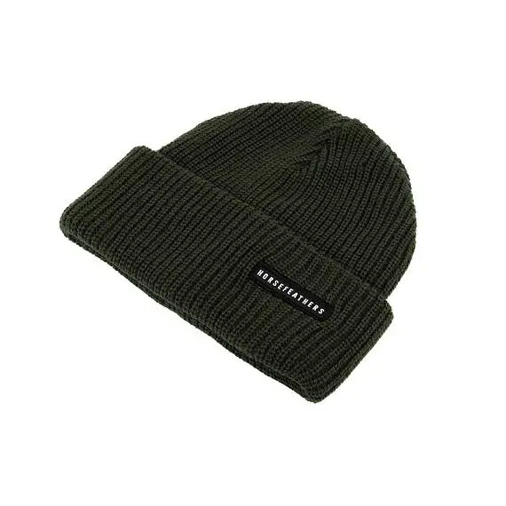 Cenový Hit Horsefeathers Jake Youth Beanie UNI tmavě zelená