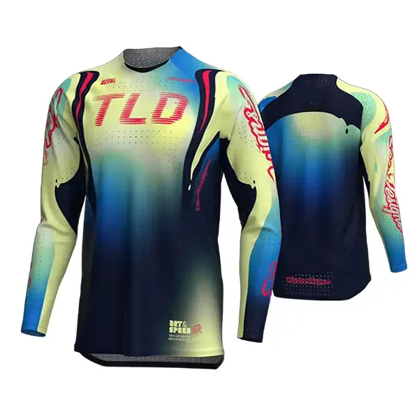 TLD Dres Sprint L žlutá/modrá Sezónní Sleva