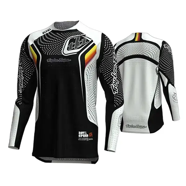 TLD Dres Sprint L černá/bílá Akce