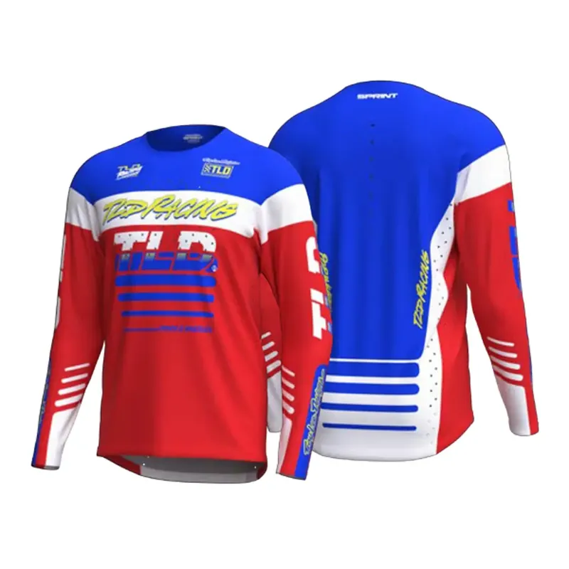 Super Cena TLD Dres Sprint XL červená/modrá
