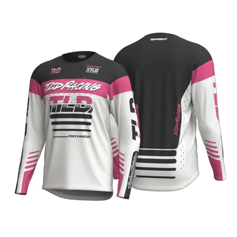 Ihned K Objednání TLD Dres Sprint L bílá/růžová